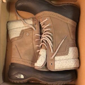 Brand new North Face boots